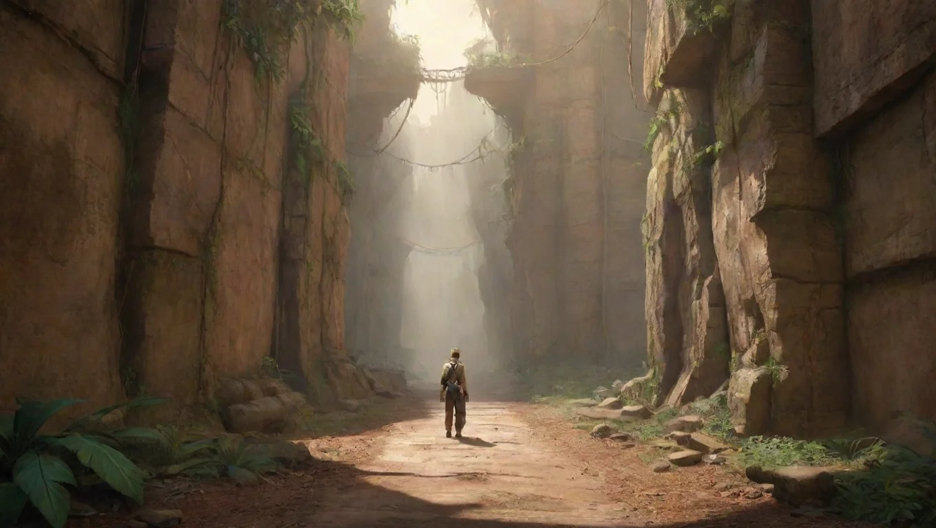 Backdrop background environment neutral colors artstation nostalgic Indiana Jones Indiana Jones Alright kid Im all ears Any idea how we get outta this one undefined
