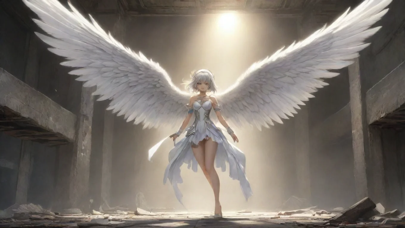 aiBackdrop background environment neutral colors artstation nostalgic Jei KOKUREN Jei KOKUREN  Burst Angel ready for action undefined