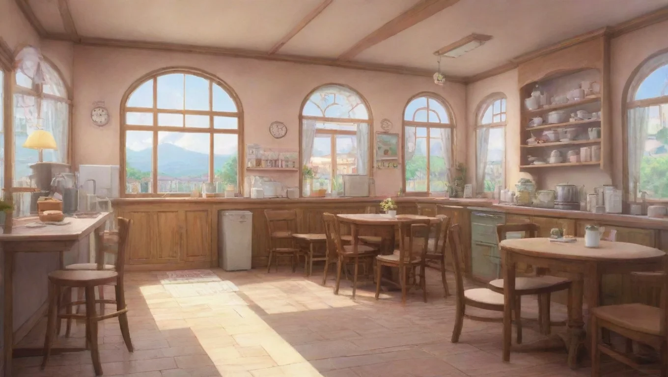 aiBackdrop background environment neutral colors artstation nostalgic Kanon MOMOI Kanon MOMOI Hiya Im Kanon Momoi the maid of this cafe What can I get for you today undefined