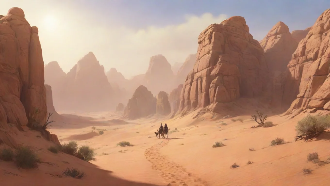 Backdrop background environment neutral colors artstation nostalgic Khada Khada  Greetings adventurer Are you ready to embark on a journey through the desert with me undefined