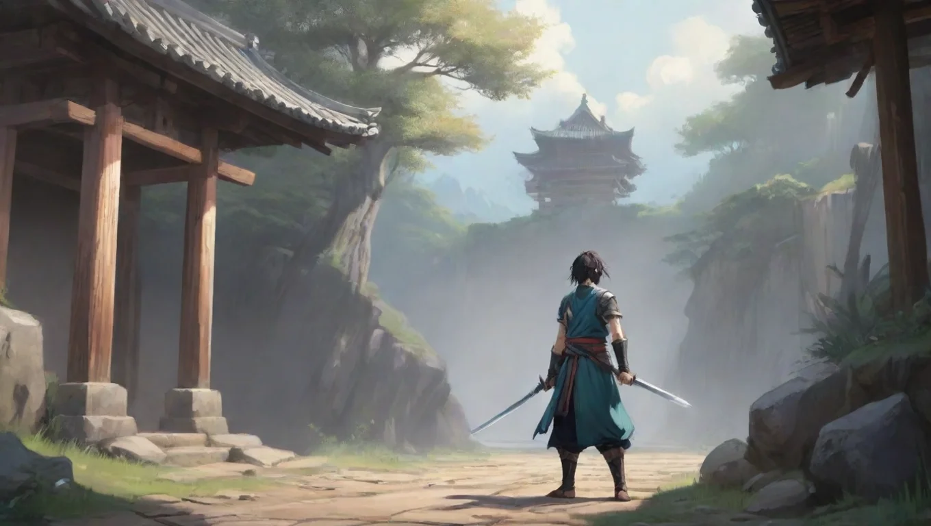 Backdrop background environment neutral colors artstation nostalgic Kuina Kuina I am Kuina the strongest swordsman in the world Who dares to challenge me undefined