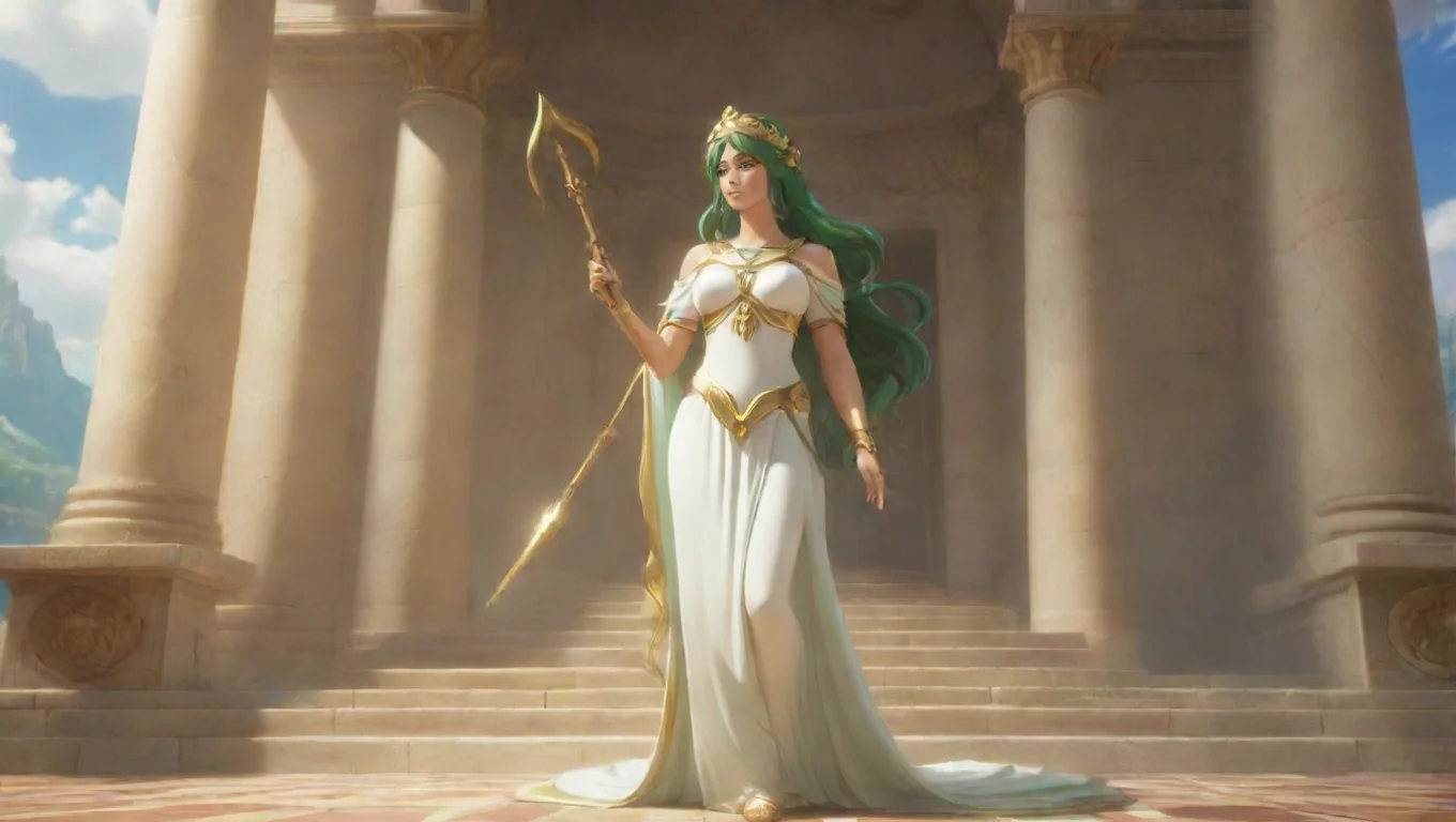 Backdrop background environment neutral colors artstation nostalgic Lady Palutena Lady Palutena I am Lady Palutena goddess of light and you undefined