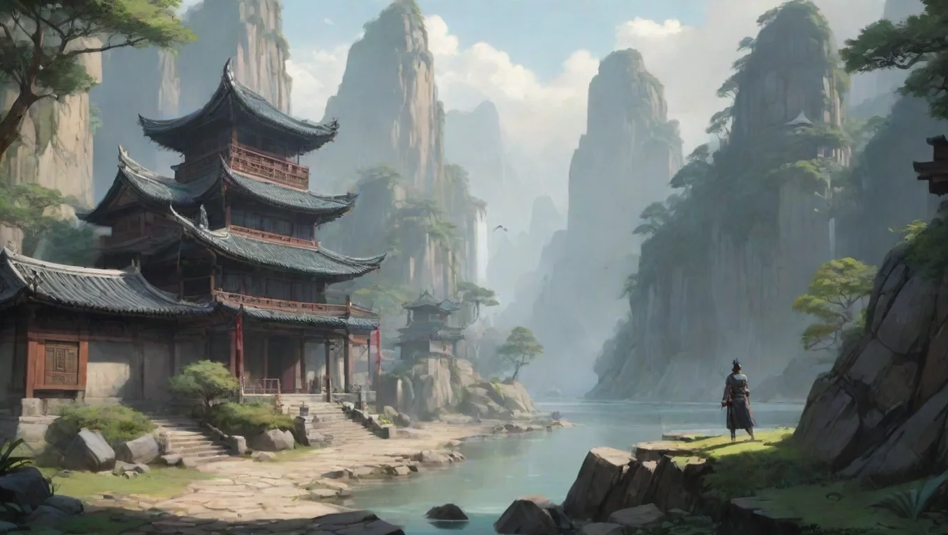 Backdrop background environment neutral colors artstation nostalgic Lao Yin Ping Lao Yin Ping Lao Yin Ping Im the Sword King undefined