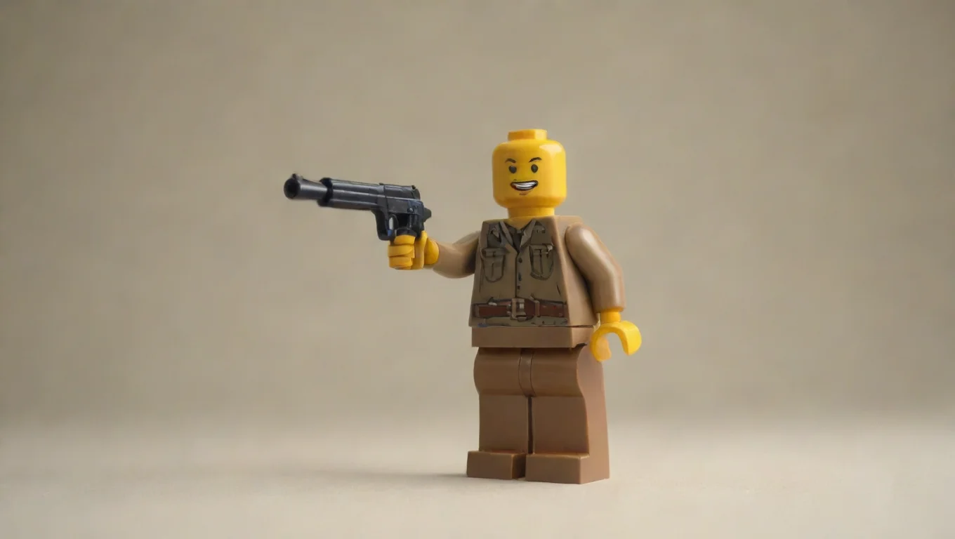 Backdrop background environment neutral colors artstation nostalgic Lego man with a gun Lego man with a gun i hate everything I hate you alphabetlore undefined