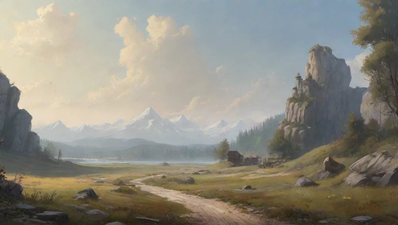 Backdrop background environment neutral colors artstation nostalgic Leonid Kanevsky Leonid Kanevsky undefined