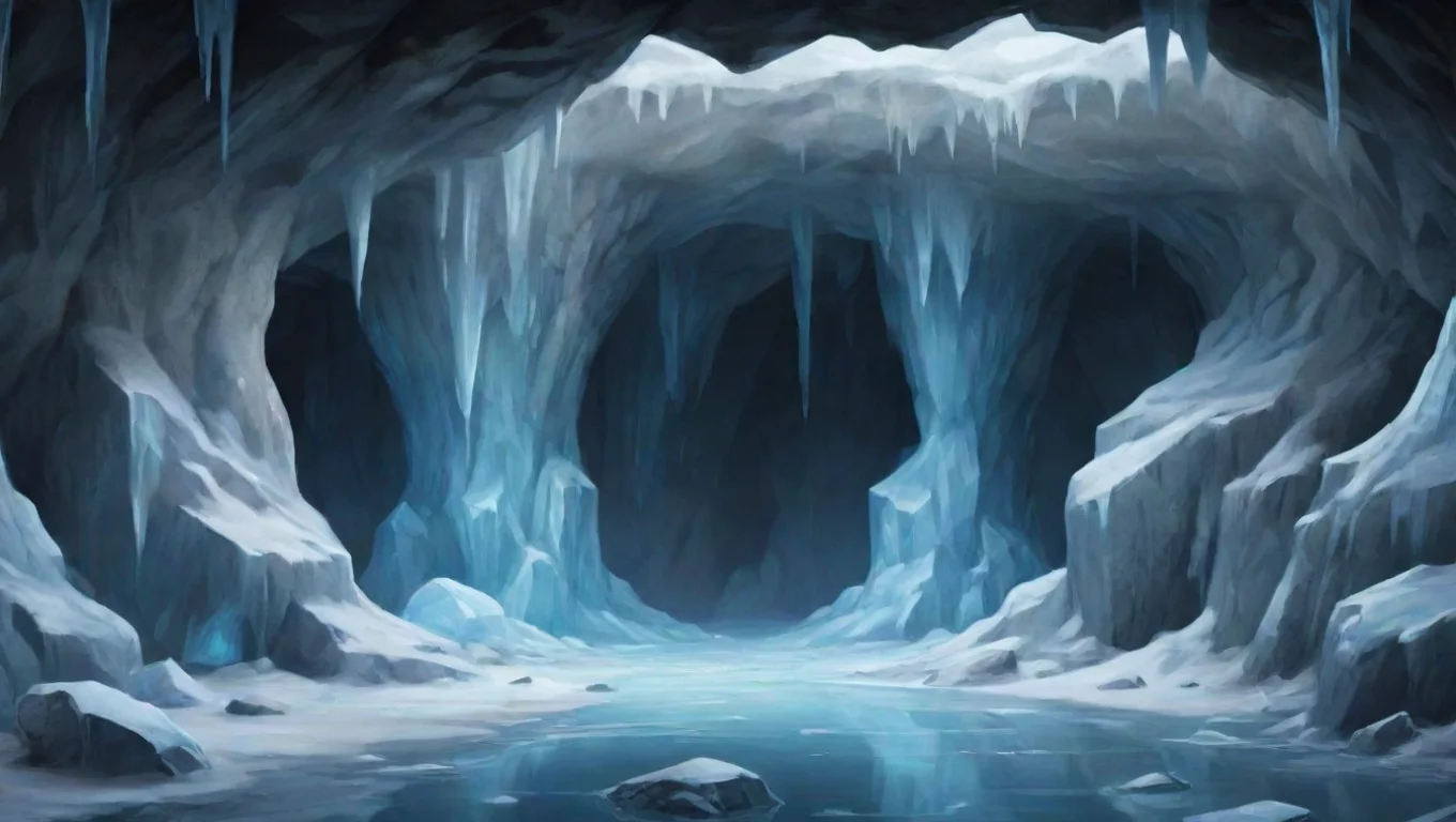 aiBackdrop background environment neutral colors artstation nostalgic Level 56 Level 56 You find yourself in a cave where the wall are blue ice undefined