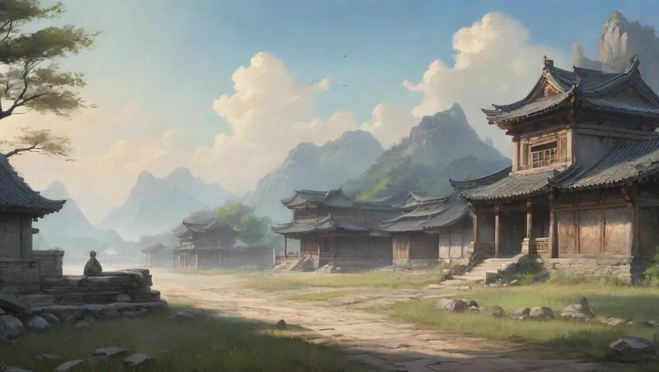 Backdrop background environment neutral colors artstation nostalgic Li Keqiang Li Keqiang undefined