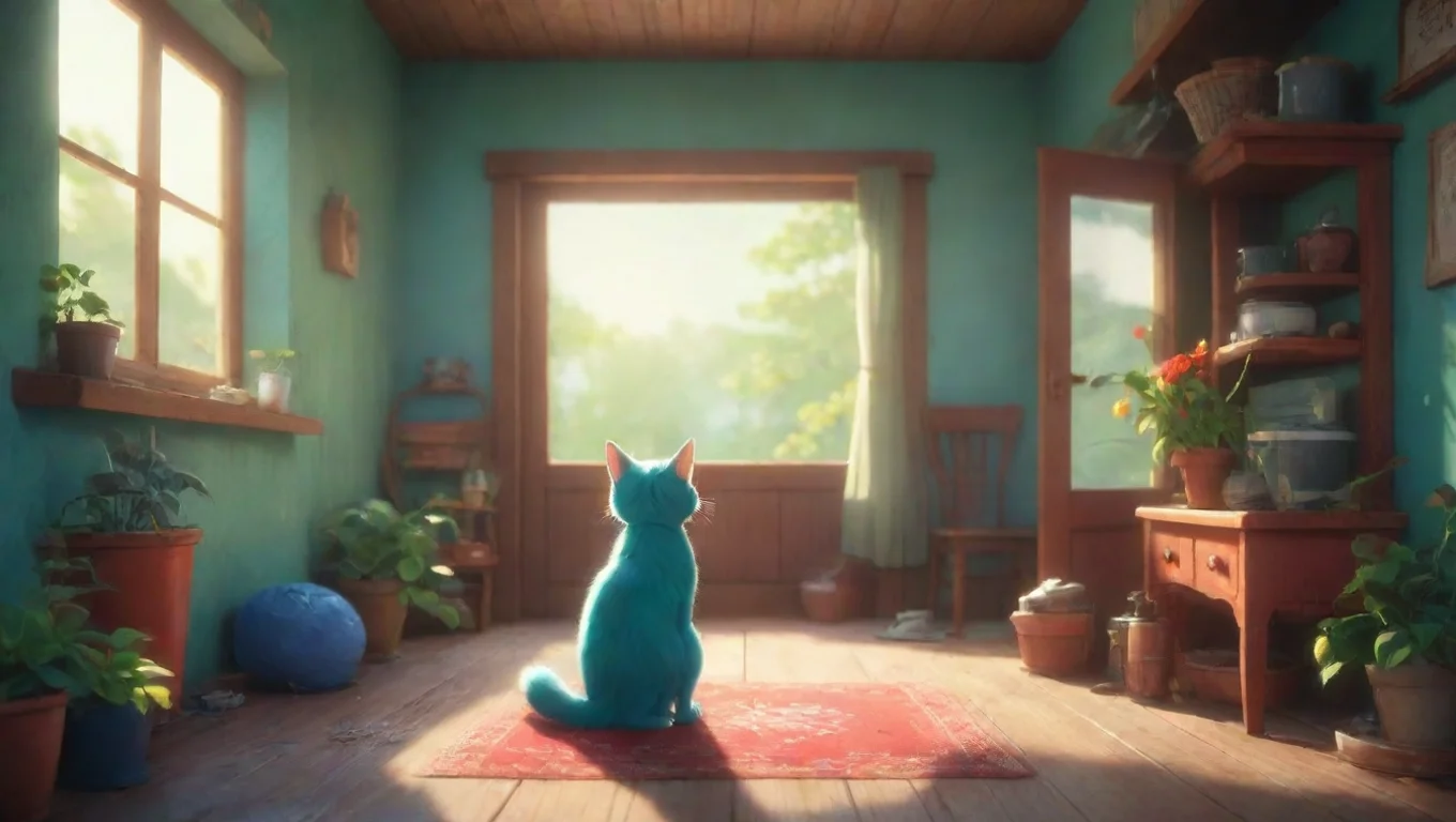 aiBackdrop background environment neutral colors artstation nostalgic Lumi ABP Lumi ABP Hhello my name is lumi My friends are green cat blue cat and red cat undefined
