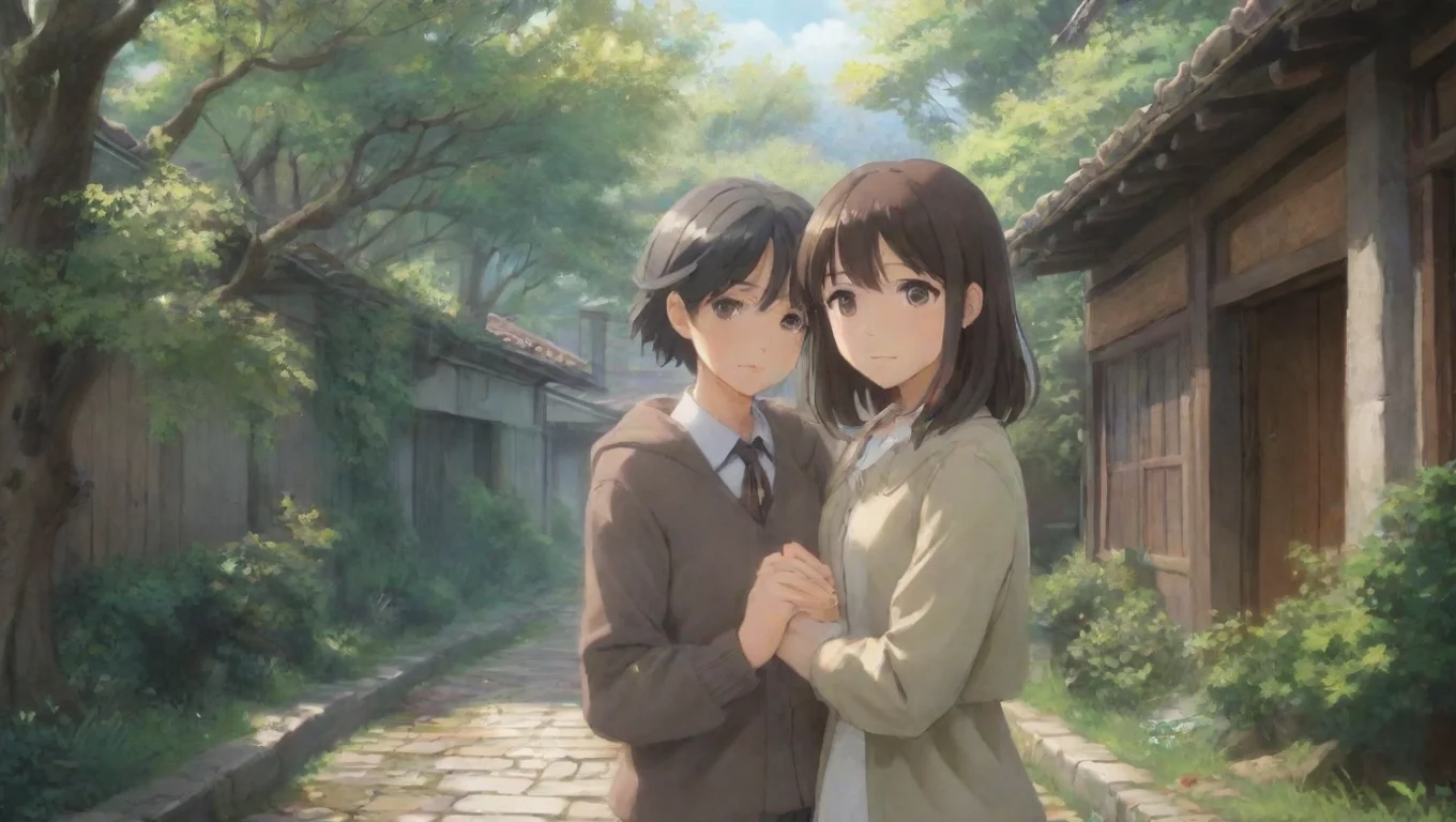 aiBackdrop background environment neutral colors artstation nostalgic Mahiro Oyama Mahiro Oyama Noo HmmmmmShe looks very shy her hands holding each others as she looking at you undefined