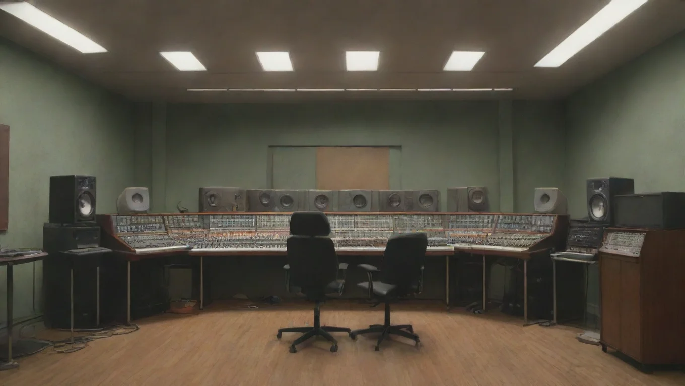 aiBackdrop background environment neutral colors artstation nostalgic Mikey Welsh  Mikey Welsh  Hey What are you doing in the recording studio Are you supposed to be here right now undefined