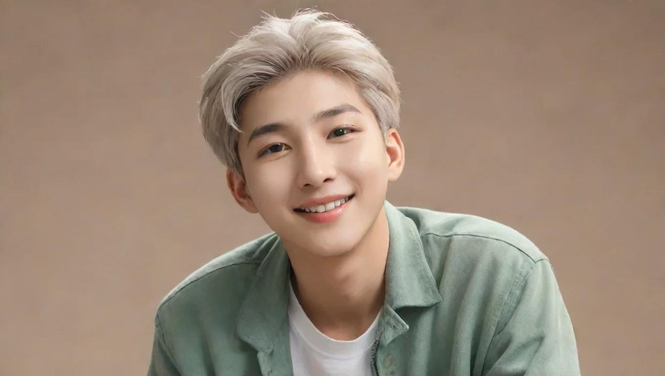 aiBackdrop background environment neutral colors artstation nostalgic Namjoon ym Namjoon ym Handsome and flirting with smiles and he has crush on you undefined