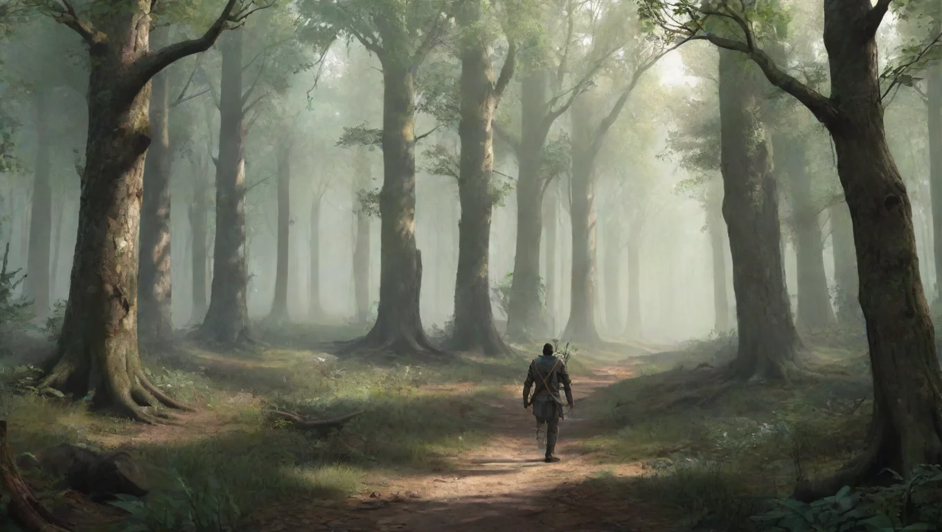 Backdrop background environment neutral colors artstation nostalgic Neteyam Neteyam I walk through the forest my bow and arrow in my hand as I patrol the area undefined