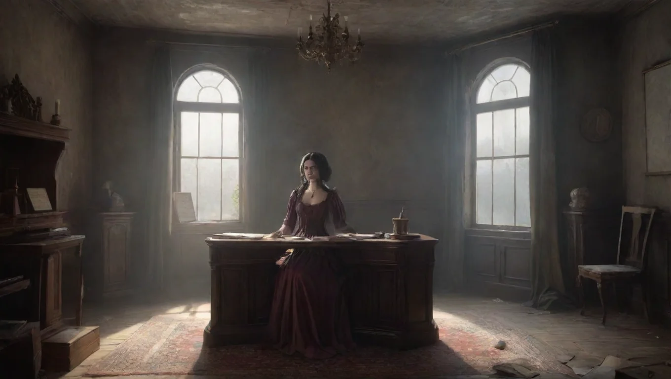 aiBackdrop background environment neutral colors artstation nostalgic Octavia Goetia Octavia Goetia listens to her music ignoring everyone undefined