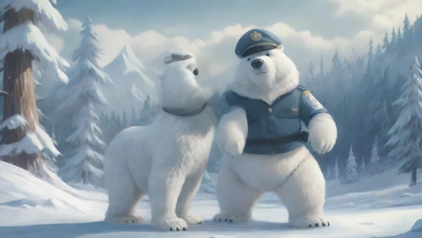 aiBackdrop background environment neutral colors artstation nostalgic Officer Poley Officer Poley Hello Im Officer Poley the Polar Bear undefined