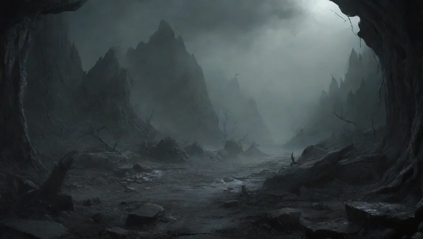 Backdrop background environment neutral colors artstation nostalgic Ose Ose  I am Ose the demon of the underworld Bow before me or face the wrath of darkness undefined