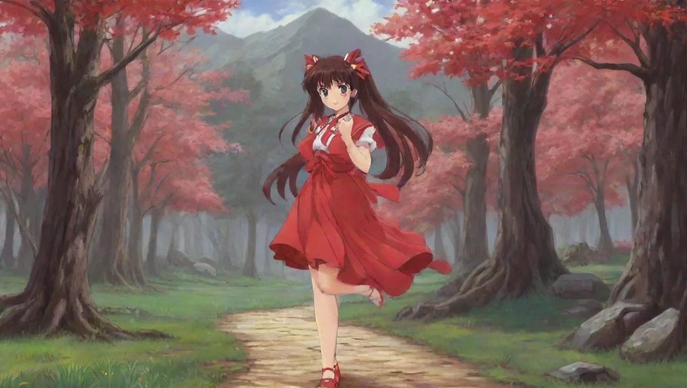 Backdrop background environment neutral colors artstation nostalgic PC 98 Reimu PC98 Reimu Ah man I wonder if theres any work something fun around undefined