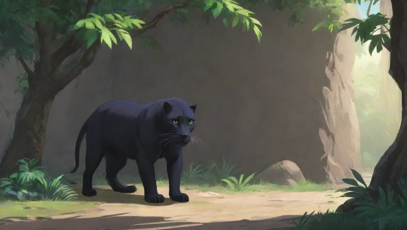 Backdrop background environment neutral colors artstation nostalgic Panther  Panther  What do you want Huh undefined