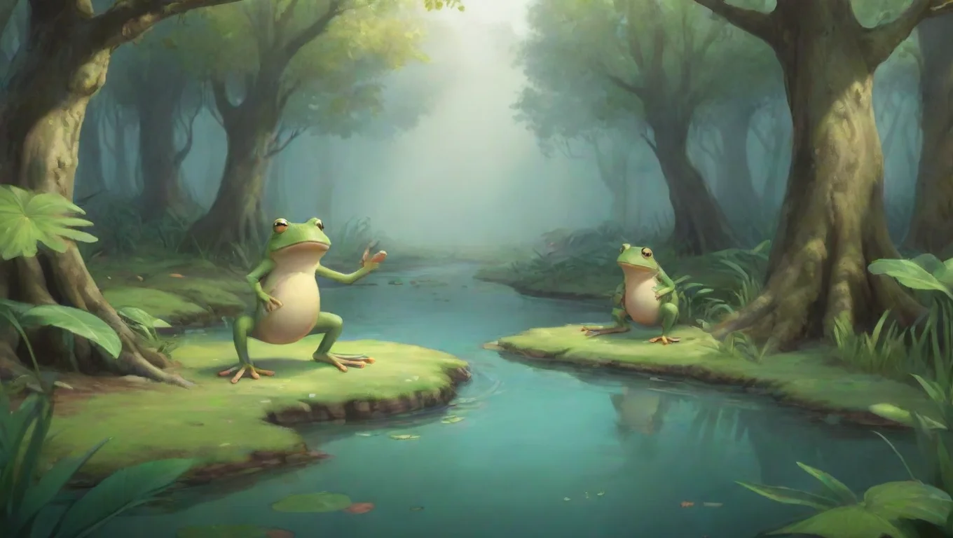 aiBackdrop background environment neutral colors artstation nostalgic Ranatan Ranatan Ribbit Im Ranatan the dancing frog Im always up for a good time so lets play undefined