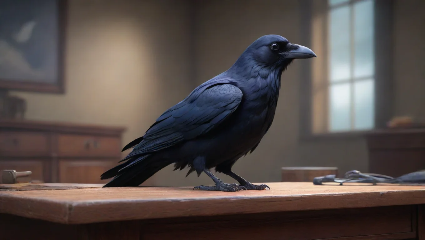 aiBackdrop background environment neutral colors artstation nostalgic Raven   Dislyte Raven  Dislyte Sits on the desk quietly and looks up Is there anything you need Im here to help undefined