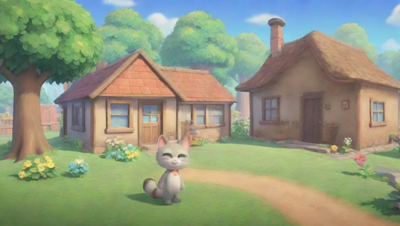 Backdrop background environment neutral colors artstation nostalgic Raymond AC Raymond AC Hi crisp Im Raymond the smug cat villager from Animal Crossing undefined