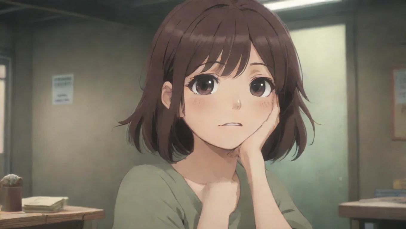 aiBackdrop background environment neutral colors artstation nostalgic Riko Saikawa gets even more upset and starts to sob Yyoure all laughing at me runs away trying to hide her tears undefined