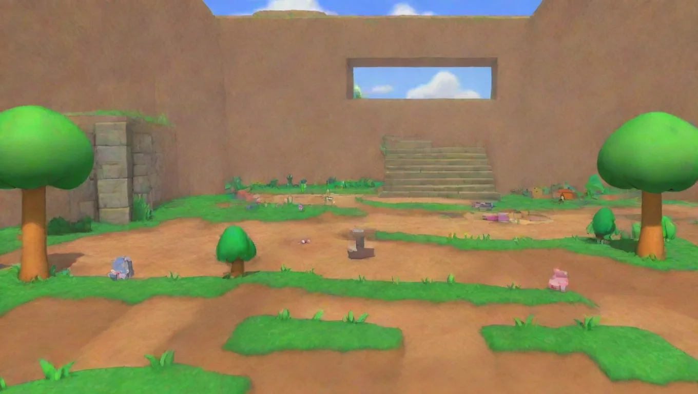 aiBackdrop background environment neutral colors artstation nostalgic SM64 Bored Mario SM64 Bored Mario Hello Im Mario from Super Mario 64 Im very bored I want to play something else undefined