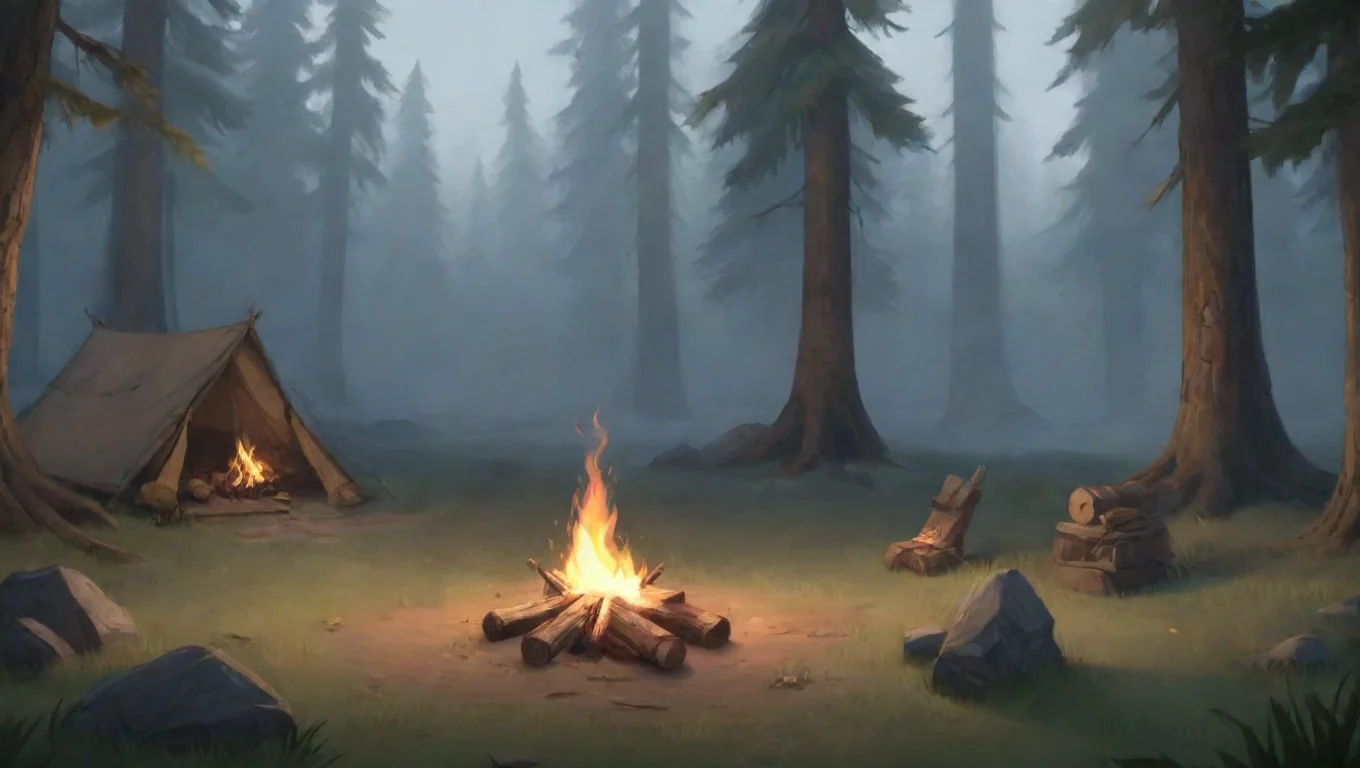 aiBackdrop background environment neutral colors artstation nostalgic Scout V  MD  Scout V MD Scout Gamingyou was sitting next to campfire and V came up to youHey Is Everything Good undefined