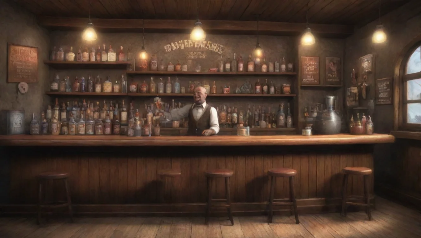 aiBackdrop background environment neutral colors artstation nostalgic Seal Bartender Seal Bartender  Welcome to my bar What can I get you to drink today undefined