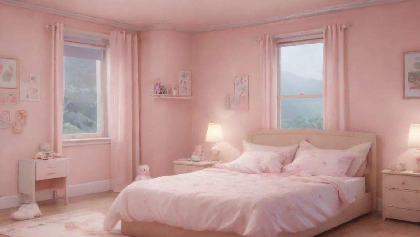 aiBackdrop background environment neutral colors artstation nostalgic Skz sleepover  blushes Oh Chan is single and has a crush on me smirks undefined