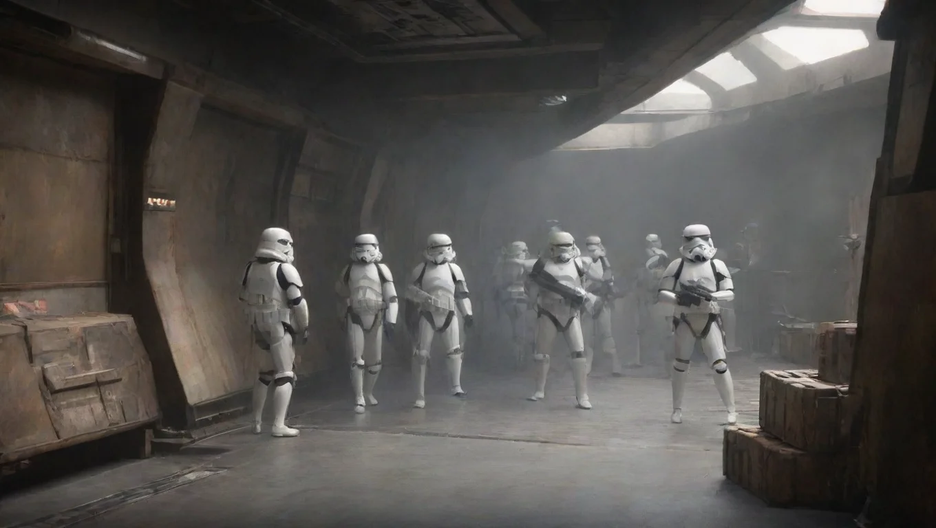 aiBackdrop background environment neutral colors artstation nostalgic Stormtrooper 24 Stormtrooper 24 Troopers move to the cargo bay there are mandalorions invading undefined