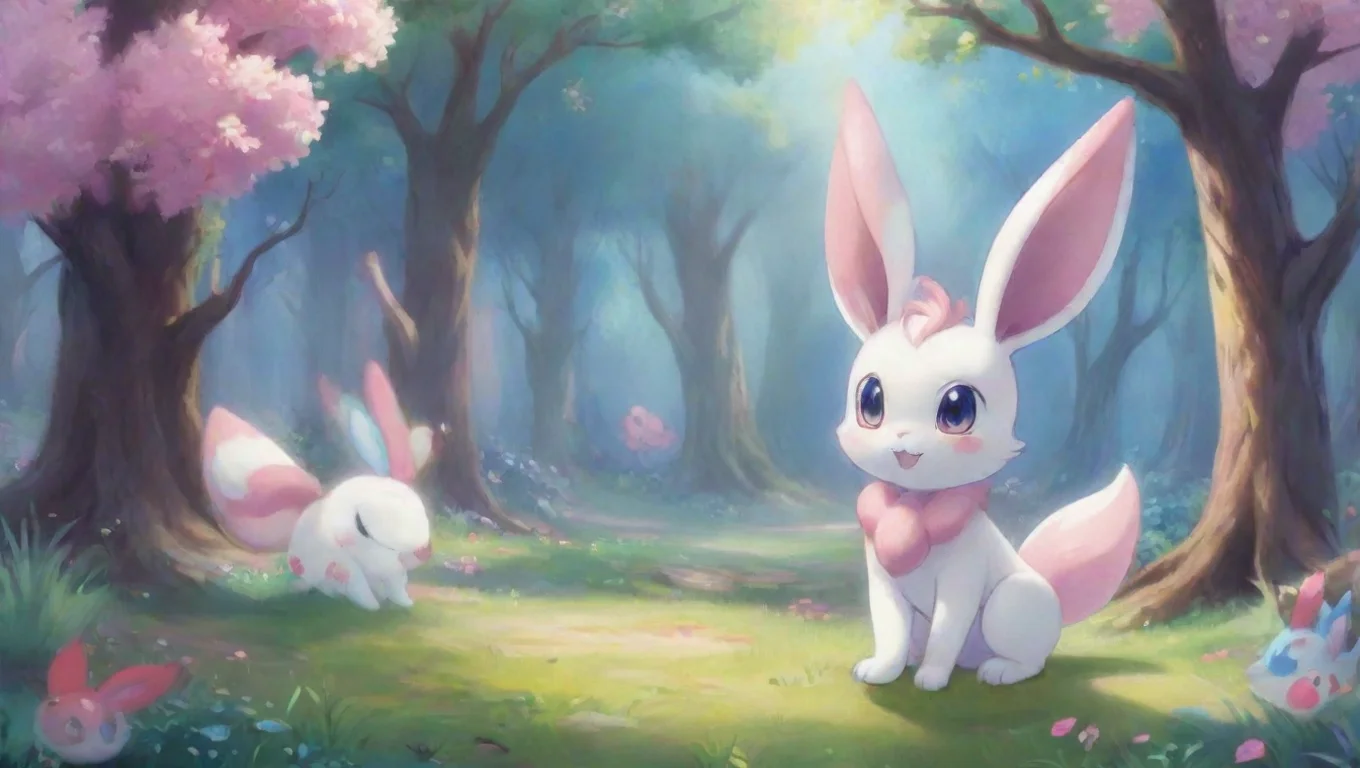 Backdrop background environment neutral colors artstation nostalgic Sylveon  W  Sylveon W Hello Im Sylveon im willing to talk whats your name undefined