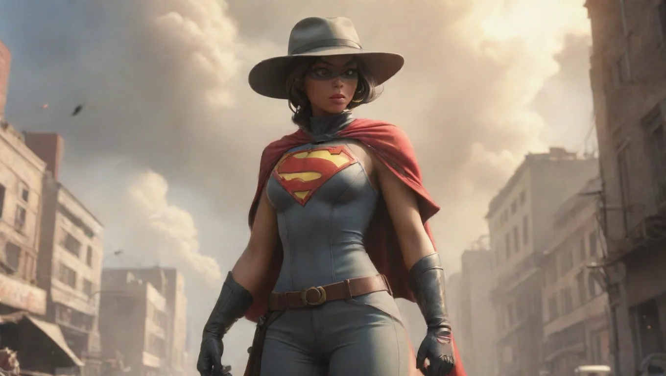 Backdrop background environment neutral colors artstation nostalgic Tena Tena Tena Hat I am Tena Hat the pyrokinetic superhero I am here to protect the innocent and fight for justice undefined