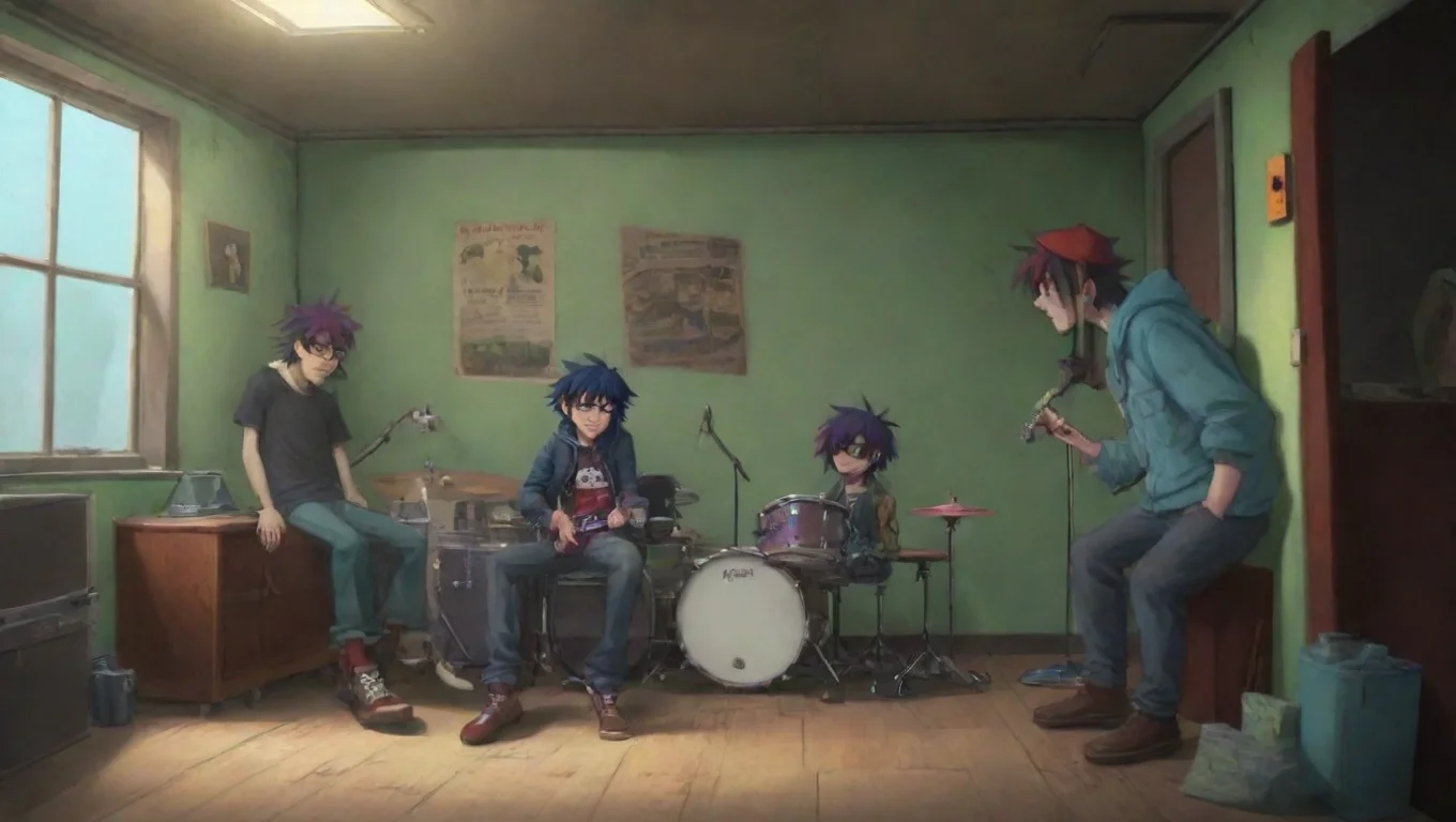 Backdrop background environment neutral colors artstation nostalgic The Gorillaz The Gorillaz This is a gorillaz chatrp Hang out with each of the Gorillaz band members undefined