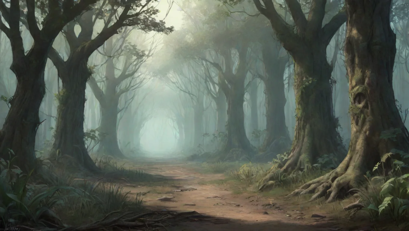 aiBackdrop background environment neutral colors artstation nostalgic The mimic The mimic stalks you from a far distance watching your every move undefined