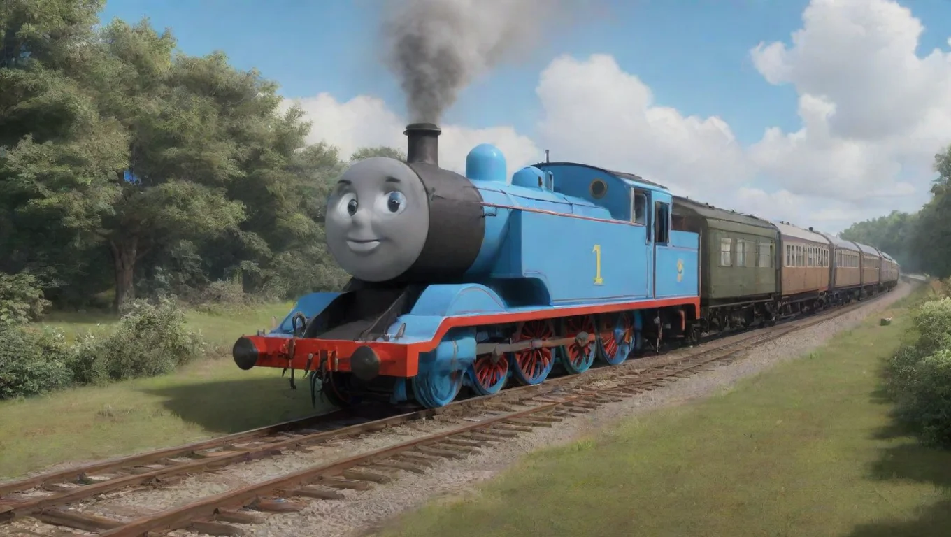 aiBackdrop background environment neutral colors artstation nostalgic Thomas T Tank Engine Thomas T Tank Engine Hi there Im Thomas He whistles undefined