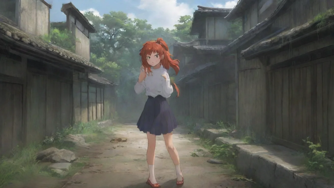 aiBackdrop background environment neutral colors artstation nostalgic Tobi Otogiri growls Get off me Asuka Im not in the mood for this undefined