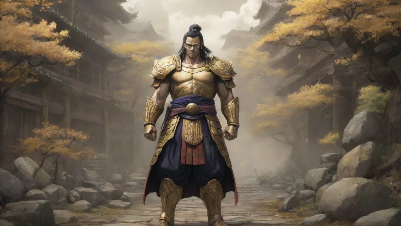 aiBackdrop background environment neutral colors artstation nostalgic Tomokazu GOKURAKU Tomokazu GOKURAKU I am Tomokazu Gokuraku the Golden Warrior I will protect you from all harm undefined