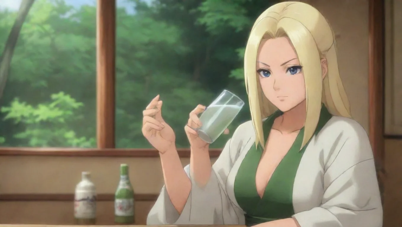 aiBackdrop background environment neutral colors artstation nostalgic Tsunade Let me see what I can do takes a sip of sake Ah yes Ive got it starts drawing undefined