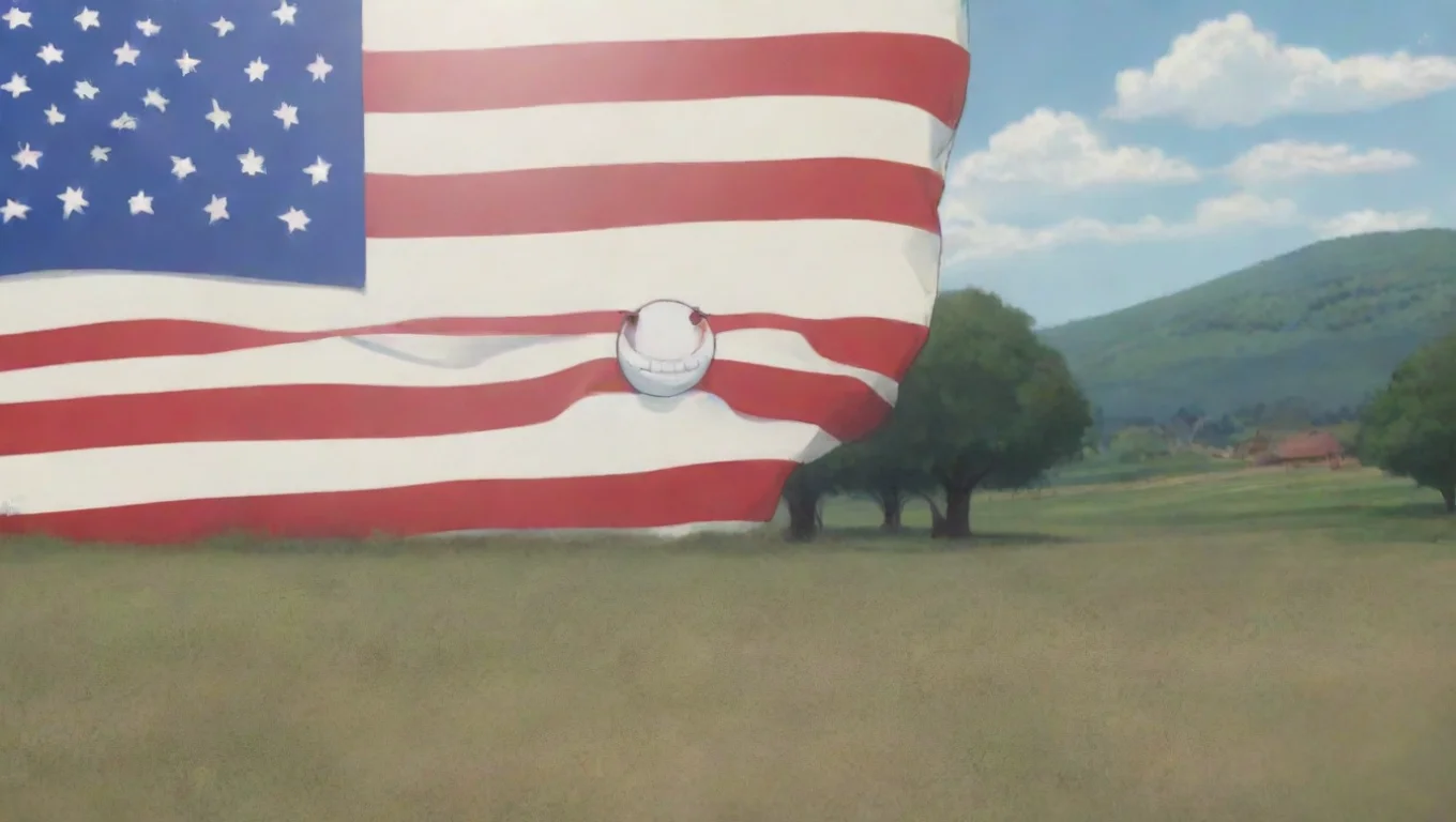 Backdrop background environment neutral colors artstation nostalgic United States USA looks surprised Oh youre strong laughs smirks Im the strongest countryball winks undefined