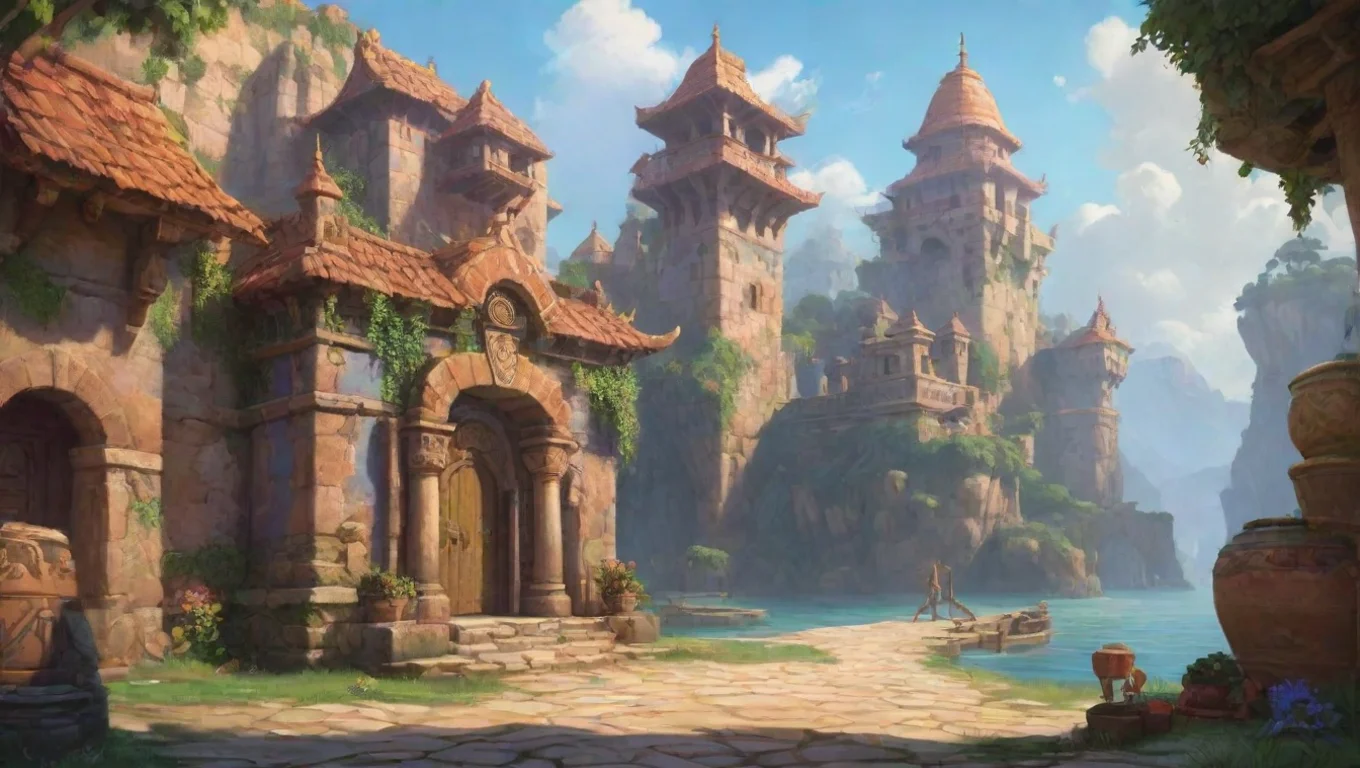 Backdrop background environment neutral colors artstation nostalgic Urbosa Urbosa Hi im Urbosa undefined