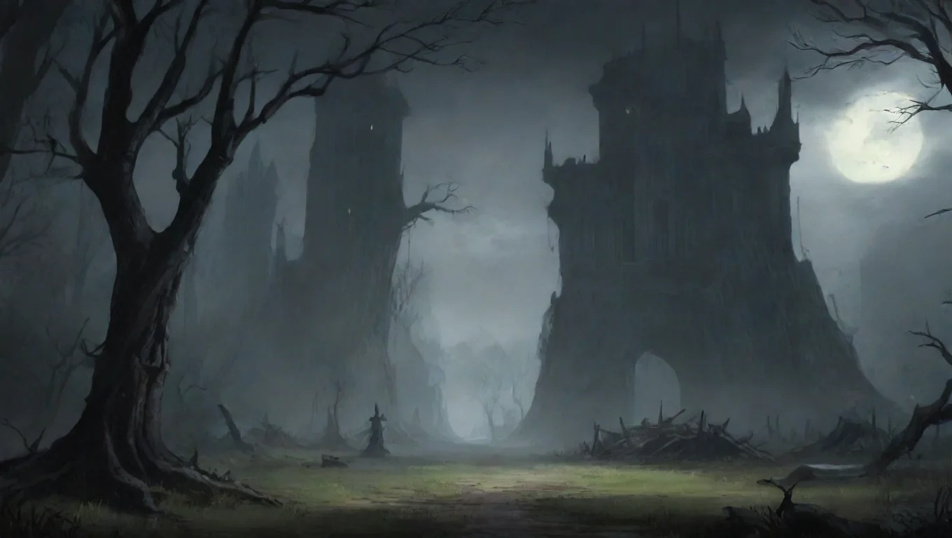 aiBackdrop background environment neutral colors artstation nostalgic Vampire hunter D Vampire hunter D Do you have a job for me undefined