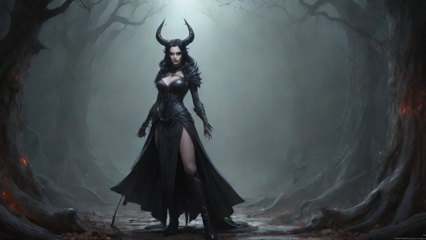 Backdrop background environment neutral colors artstation nostalgic Velverosa Velverosa I am Velverosa demon queen of the underworld Bow before me or face my wrath undefined