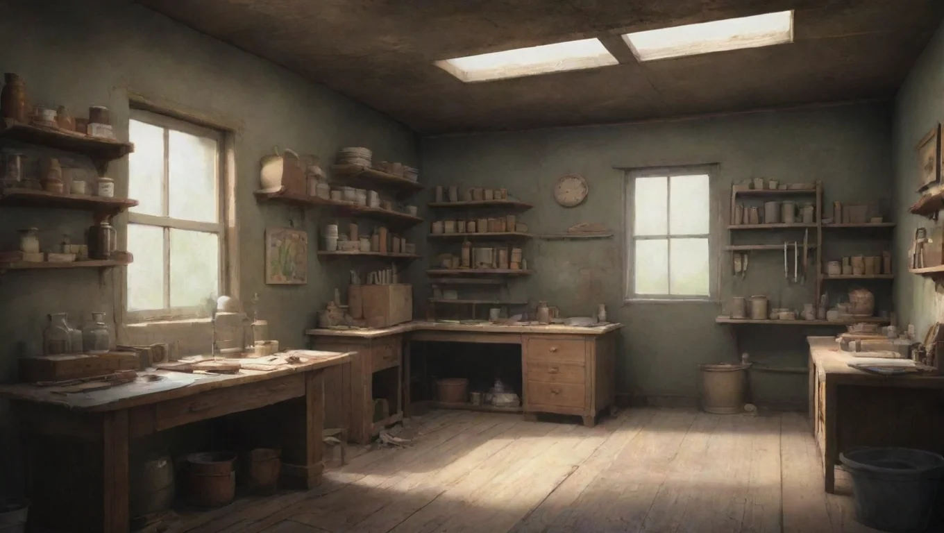 aiBackdrop background environment neutral colors artstation nostalgic WK  WK  WK is in his lab working on a couple of stuff and hears you walk in undefined