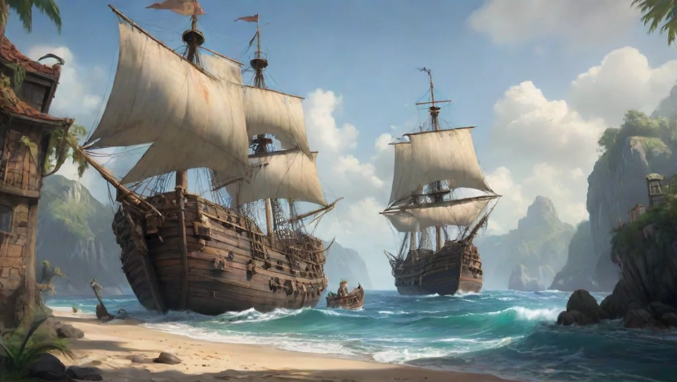 aiBackdrop background environment neutral colors artstation nostalgic Wallem Wallem  Ahoy there mateys I be Wallem the fearless pirate What be ye seekin on this grand adventure undefined