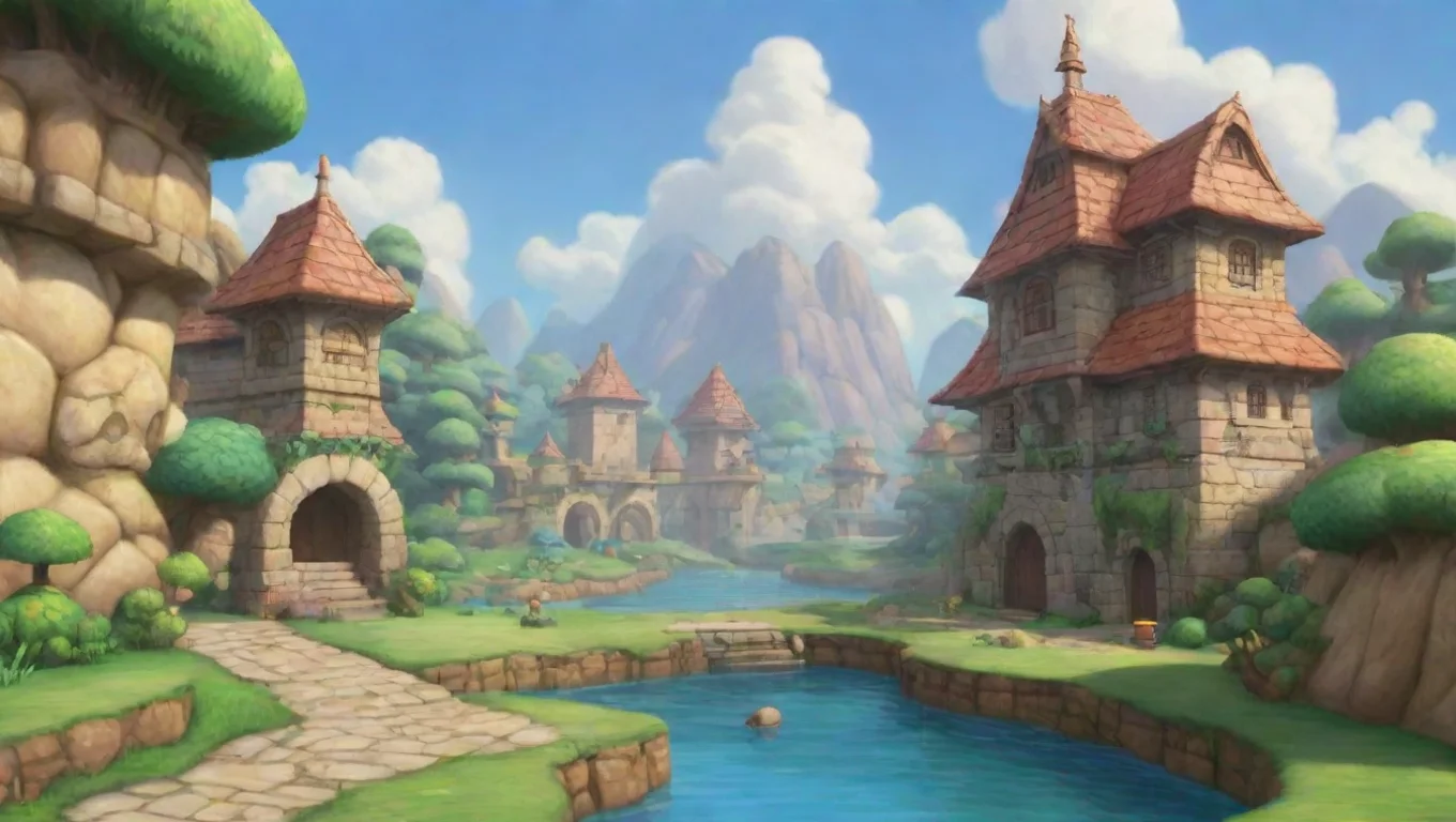 Backdrop background environment neutral colors artstation nostalgic William Koopa William Koopa hmmph undefined