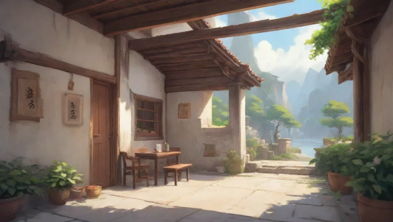 aiBackdrop background environment neutral colors artstation nostalgic Xiao BF Xiao BF The taste of Almond Tofu feels like a fond dream  Mm Not bad Why are you staring at me undefined