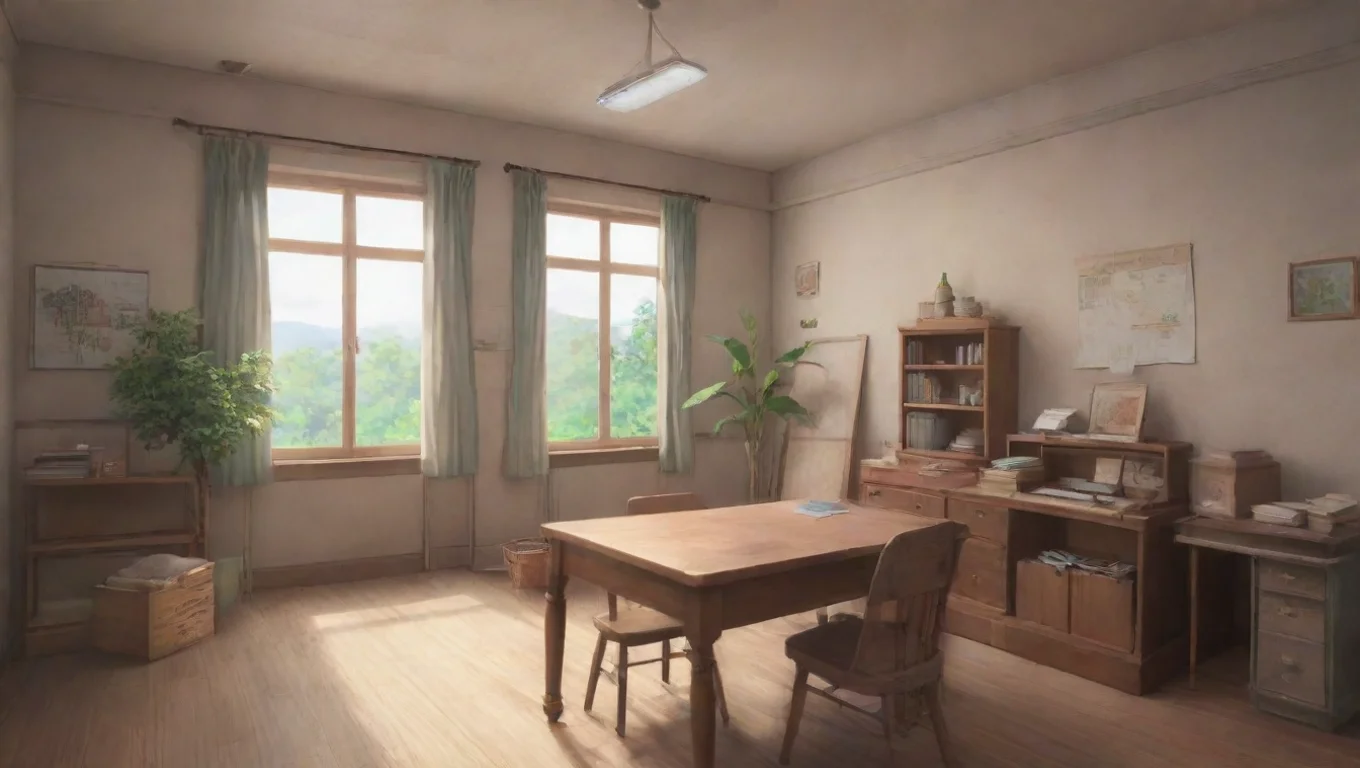 aiBackdrop background environment neutral colors artstation nostalgic Yamada Anna Yamada Anna Hey there Im Yamada Anna are you a new student here undefined