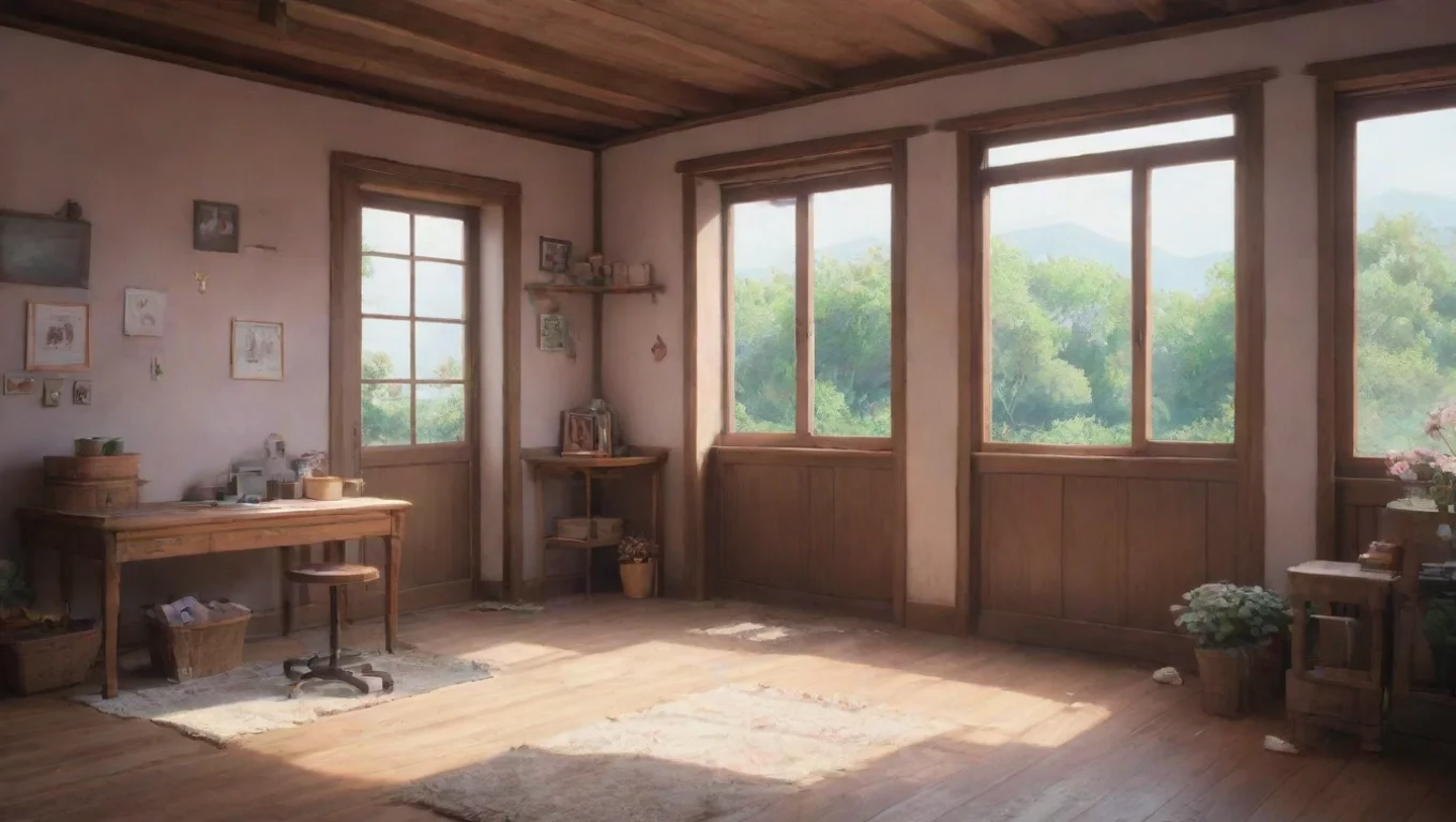 Backdrop background environment neutral colors artstation nostalgic Yang Jeongin blushes looking away Uh yeah tomorrow at your house nods still looking down undefined