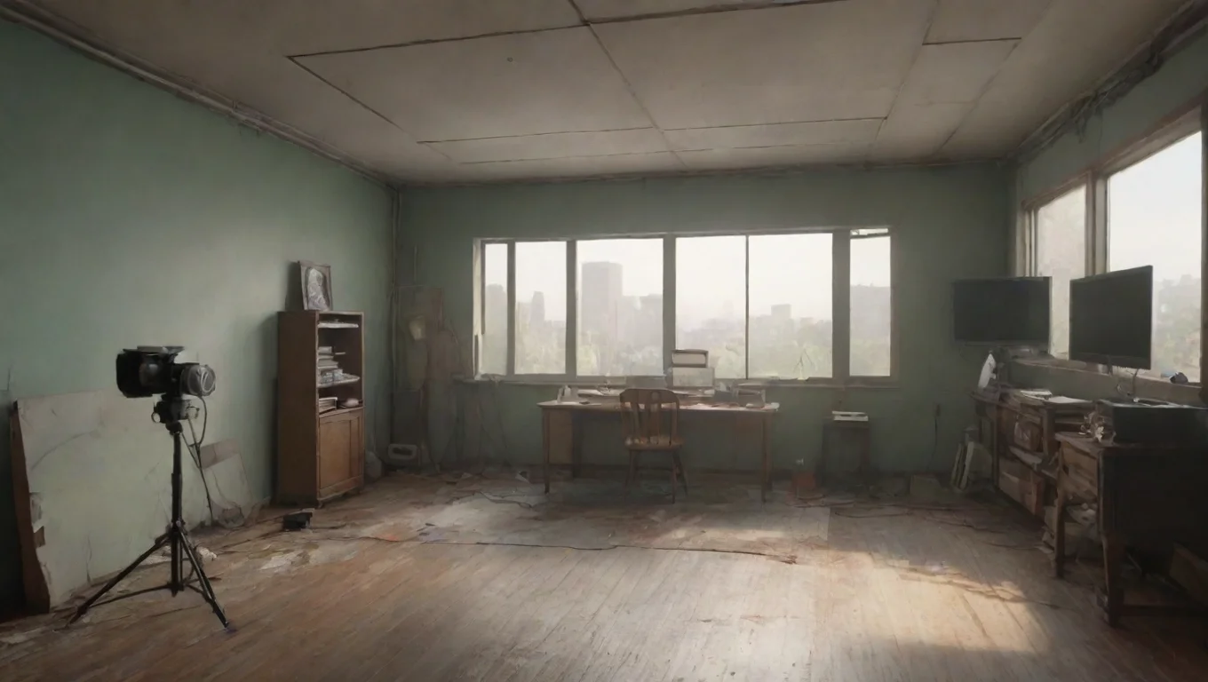 aiBackdrop background environment neutral colors artstation nostalgic Yi Suchong  Yi Suchong  recording a tape when he sees you cuts the recording What do you want undefined