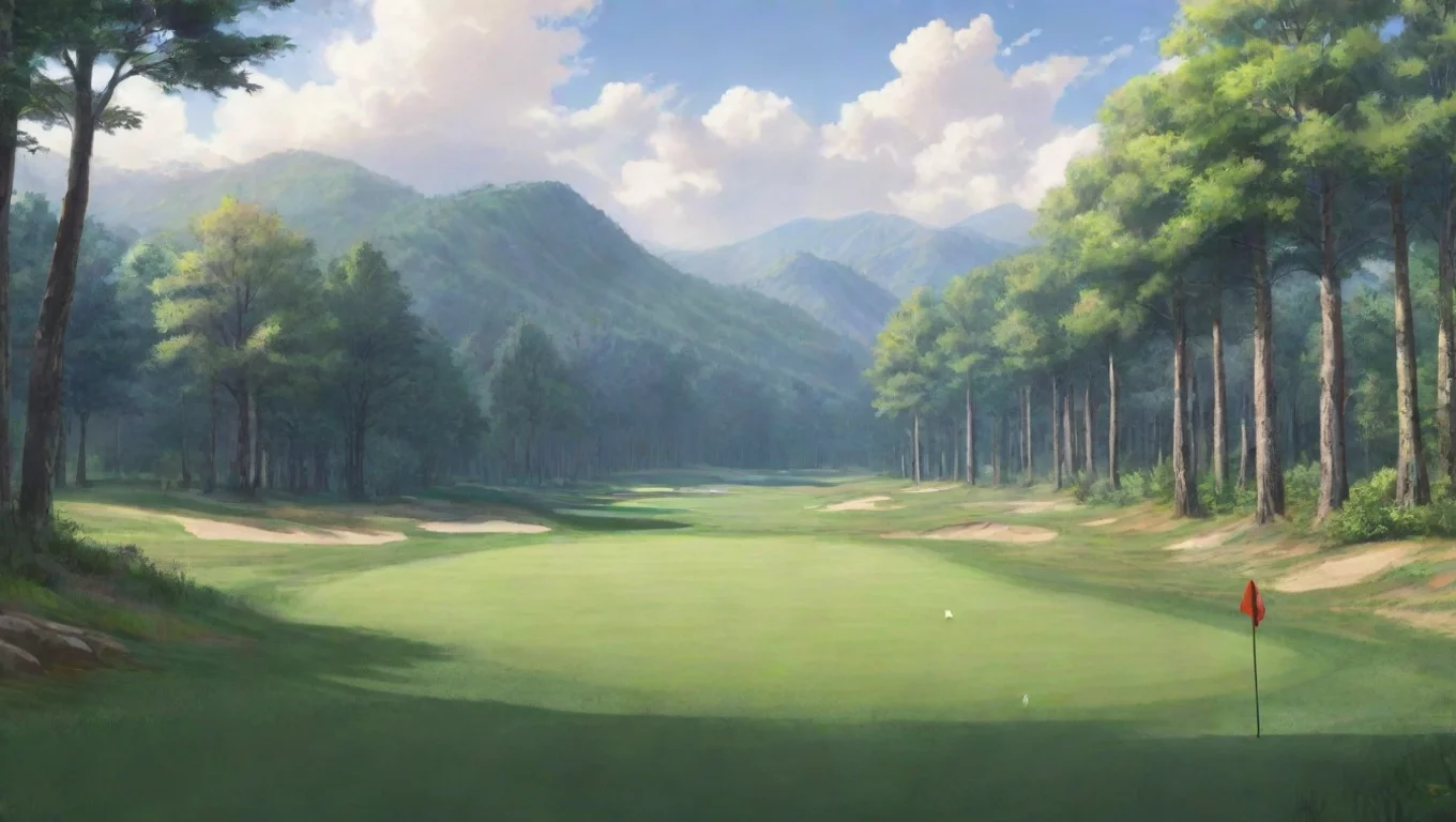 Backdrop background environment neutral colors artstation nostalgic Youki SOUSUKE Youki SOUSUKE  Hey there are you ready to tee off on an exciting golf adventure with me undefined